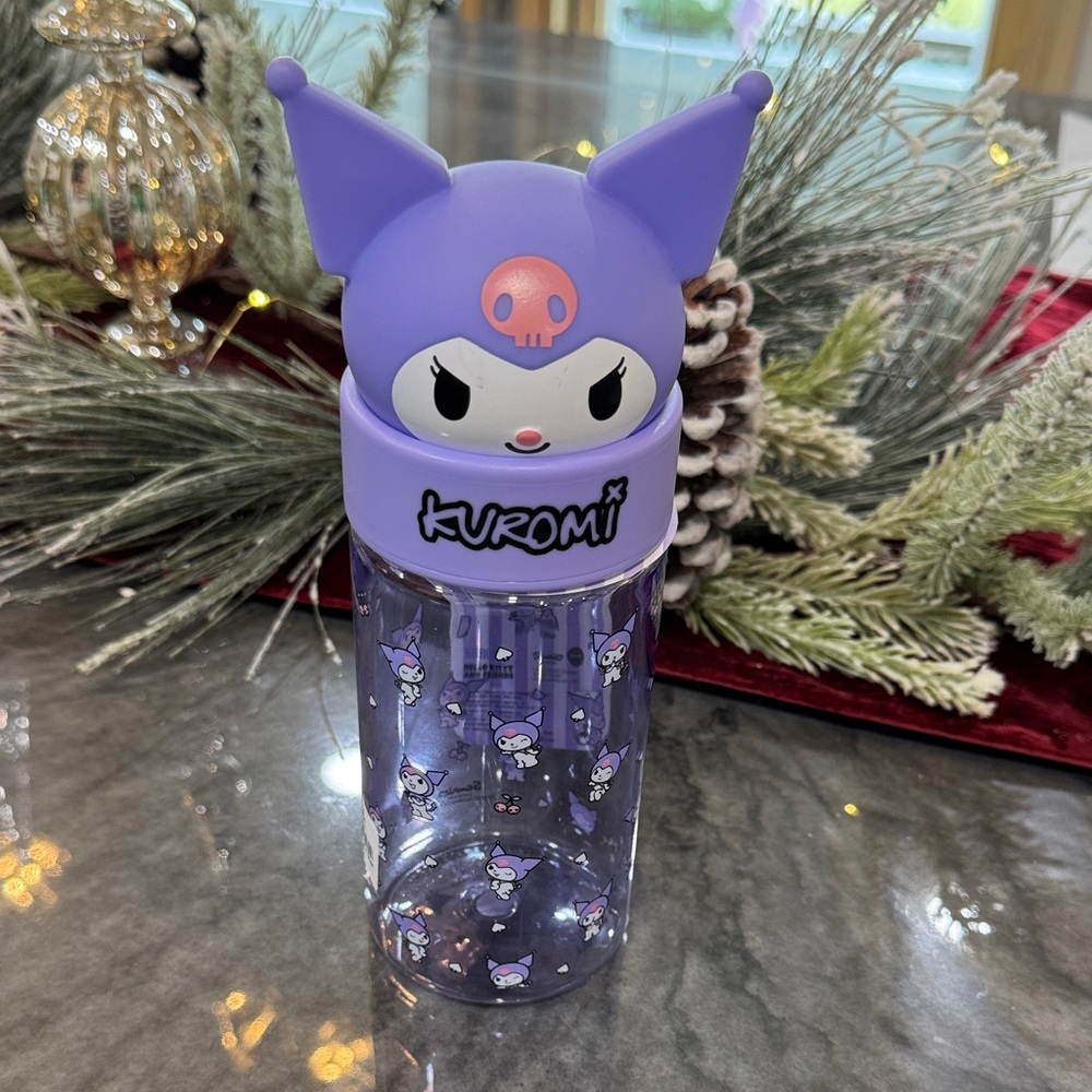 Primark Purple Kuromi Kids Water Bottle